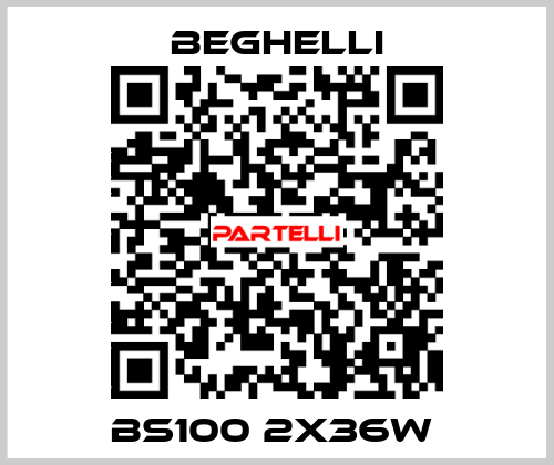 Bs100 2x36w  Beghelli