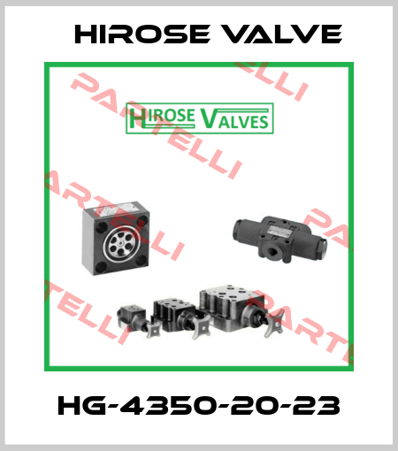 HG-4350-20-23 Hirose Valve
