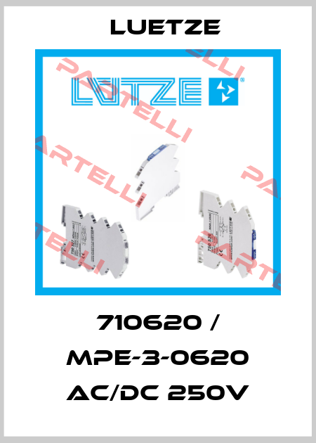 710620 / MPE-3-0620 AC/DC 250V Luetze