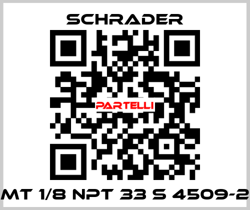 MT 1/8 NPT 33 S 4509-2 Schrader