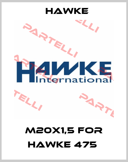 M20X1,5 FOR HAWKE 475  Hawke