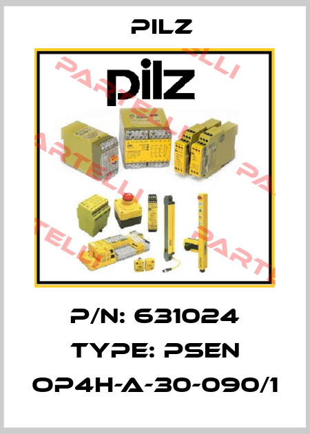 P/N: 631024 Type: PSEN op4H-A-30-090/1 Pilz