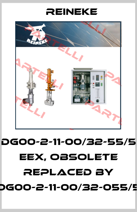 DG00-2-11-00/32-55/5 EEx, obsolete replaced by DG00-2-11-00/32-055/5 Reineke