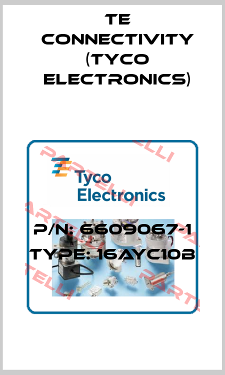 P/N: 6609067-1 Type: 16AYC10B Corcom (TE Connectivity)
