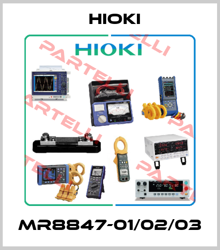 MR8847-01/02/03 Hioki