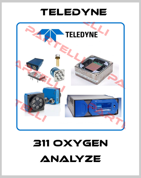 311 oxygen analyze Teledyne