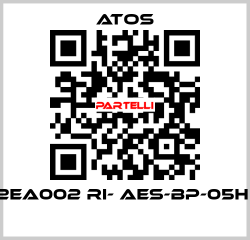 12EA002 RI- AES-BP-05H - ОЕМ Atos