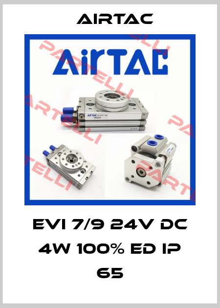 EVI 7/9 24V DC 4W 100% ED IP 65 Airtac