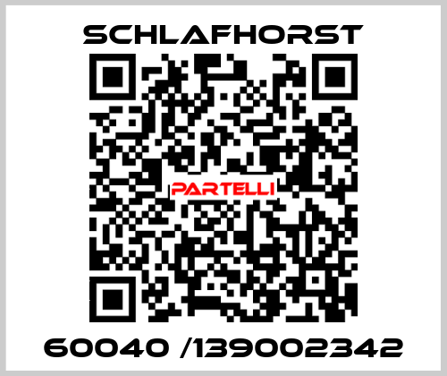 60040 /139002342 Schlafhorst