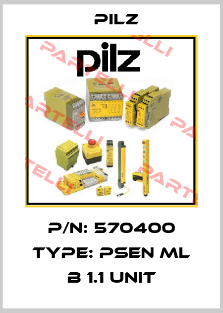P/N: 570400 Type: PSEN ml b 1.1 unit Pilz