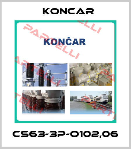 CS63-3P-O102,06 Koncar