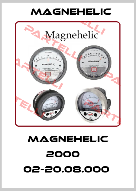 MAGNEHELIC 2000    02-20.08.000  Magnehelic