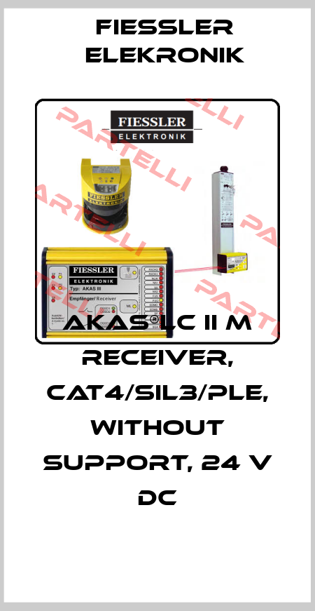 AKAS®LC II M receiver, Cat4/SIL3/PLe, without support, 24 V DC Fiessler Elekronik