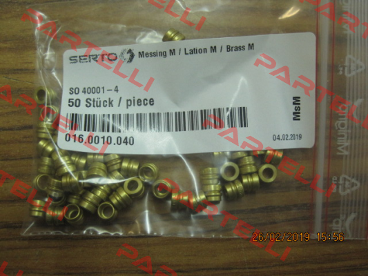 016.0010.040 / SO 40001-4 Serto