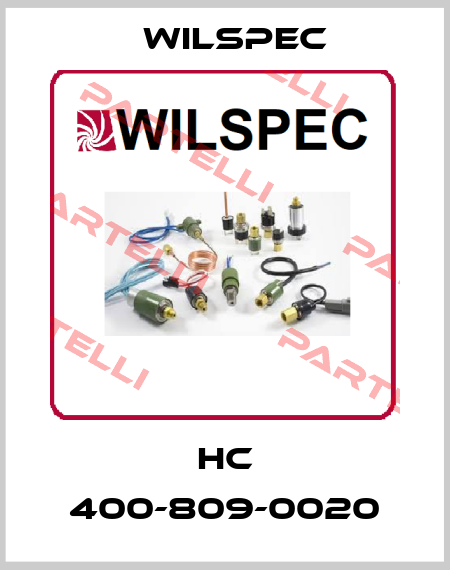 HC 400-809-0020 Wilspec