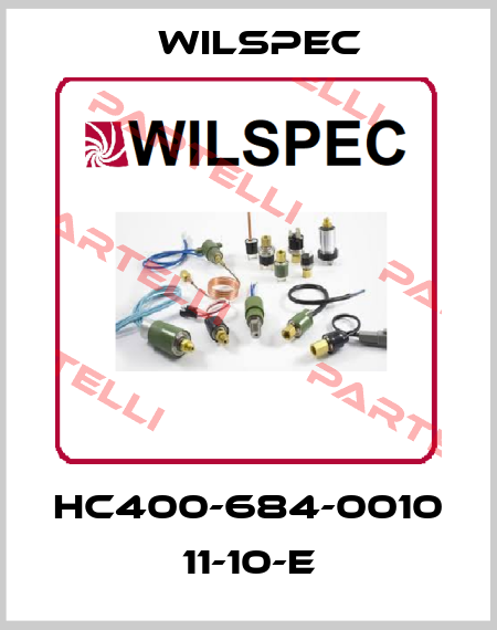 HC400-684-0010 11-10-E Wilspec