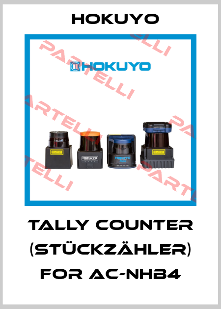 tally counter (Stückzähler) for AC-NHB4 Hokuyo