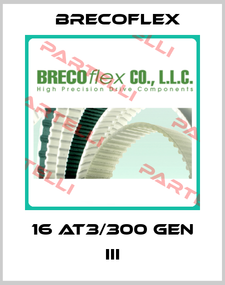 16 AT3/300 GEN III Brecoflex