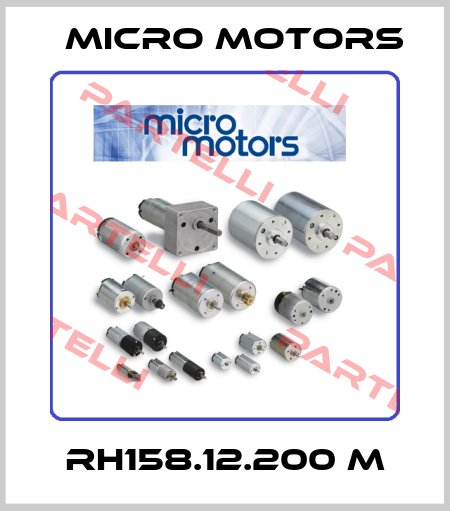 RH158.12.200 M Micro Motors