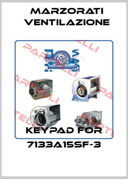 keypad for 7133A15SF-3 Marzorati Ventilazione