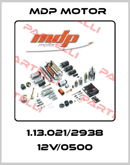 1.13.021/2938 12V/0500 MDP Motor