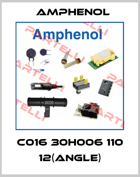 C016 30H006 110 12(angle) Amphenol