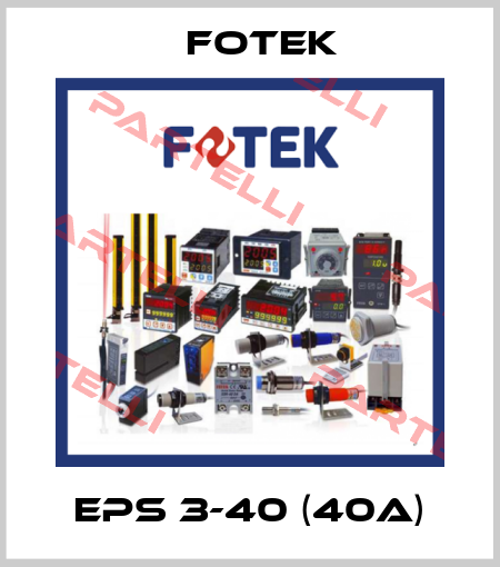 EPS 3-40 (40A) Fotek