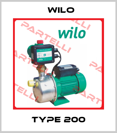 Type 200 Wilo