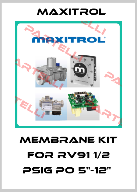 MEMBRANE KIT FOR RV91 1/2 PSIG PO 5"-12"  Maxitrol