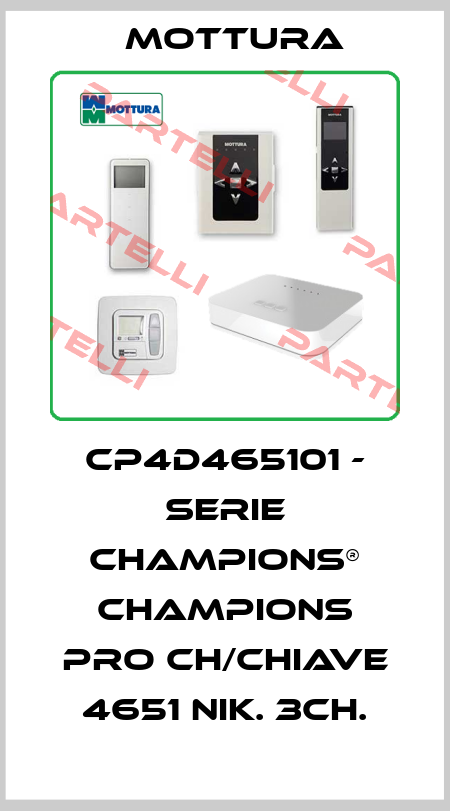 CP4D465101 - SERIE CHAMPIONS® CHAMPIONS PRO CH/CHIAVE 4651 NIK. 3CH. MOTTURA