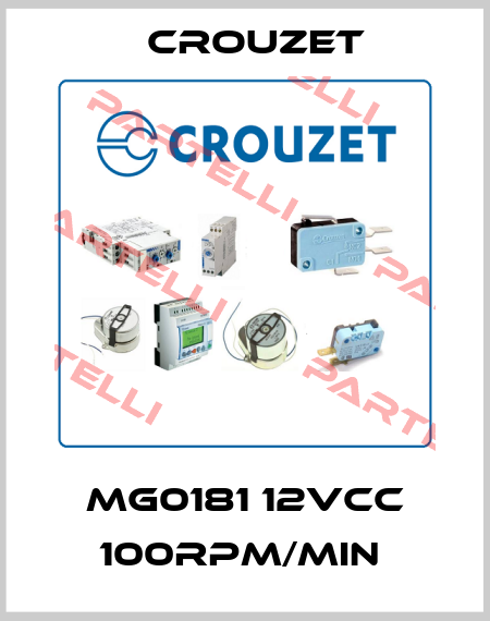 MG0181 12VCC 100RPM/MIN  Crouzet