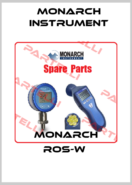 MONARCH ROS-W  Monarch Instrument