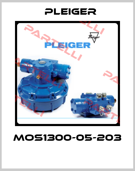 MOS1300-05-203  Pleiger