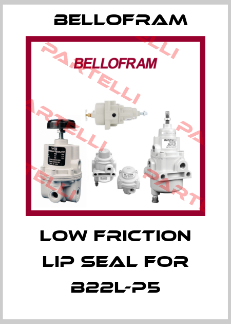 LOW FRICTION LIP SEAL for B22L-P5 Bellofram