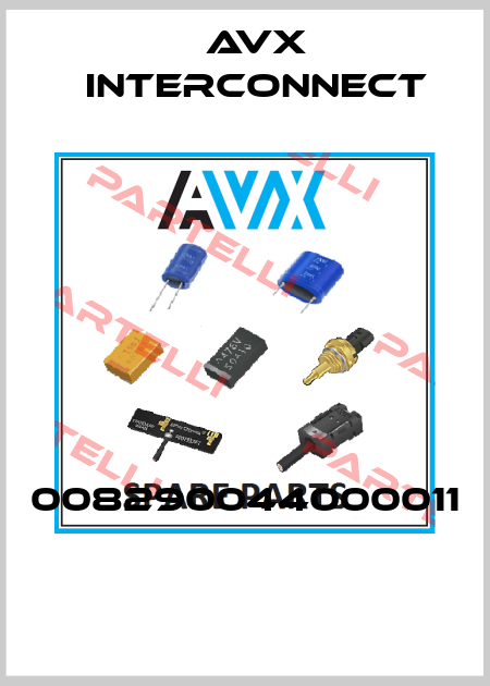 008290044000011  AVX INTERCONNECT