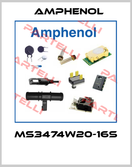 MS3474W20-16S  Amphenol