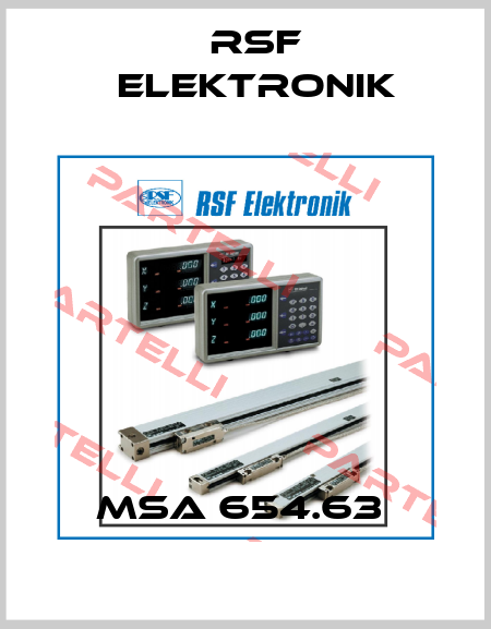 MSA 654.63  Rsf Elektronik