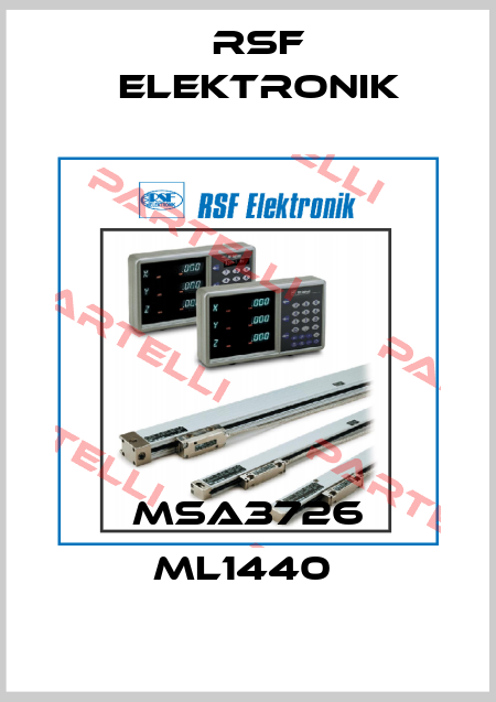 MSA3726 ML1440  Rsf Elektronik