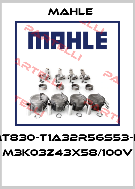 MT830-T1A32R56S53-E1 M3K03Z43X58/100V  Mahle