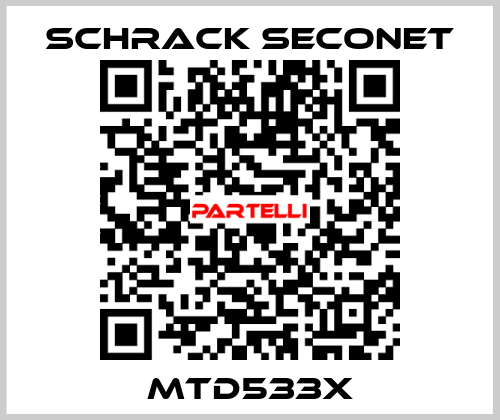 MTD533X Schrack Seconet