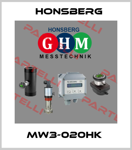 MW3-020HK  Honsberg