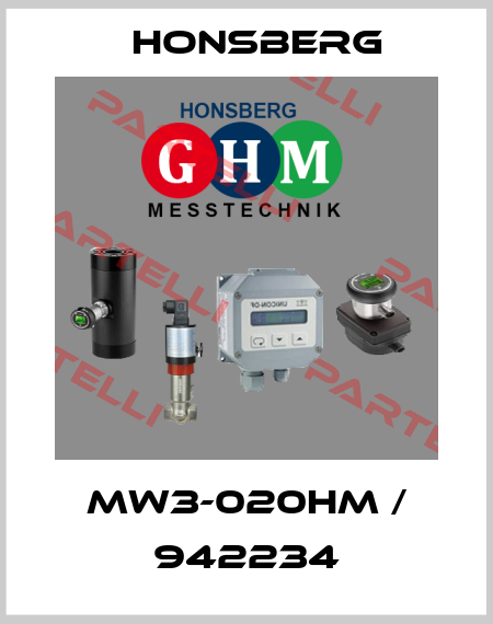 MW3-020HM / 942234 Honsberg