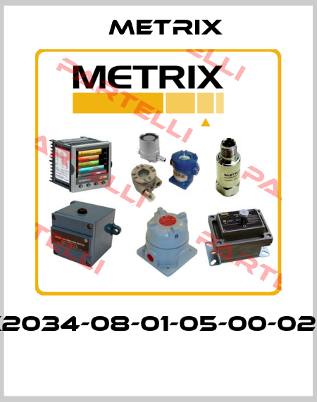 MX2034-08-01-05-00-02-72  Metrix