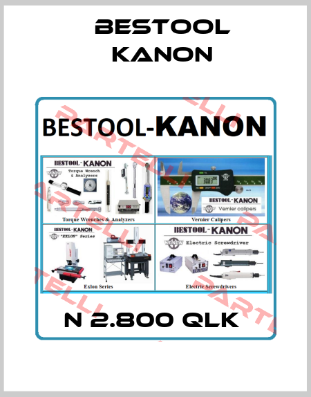 N 2.800 QLK  Bestool Kanon
