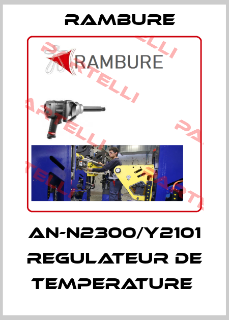 AN-N2300/Y2101   REGULATEUR DE TEMPERATURE  Rambure