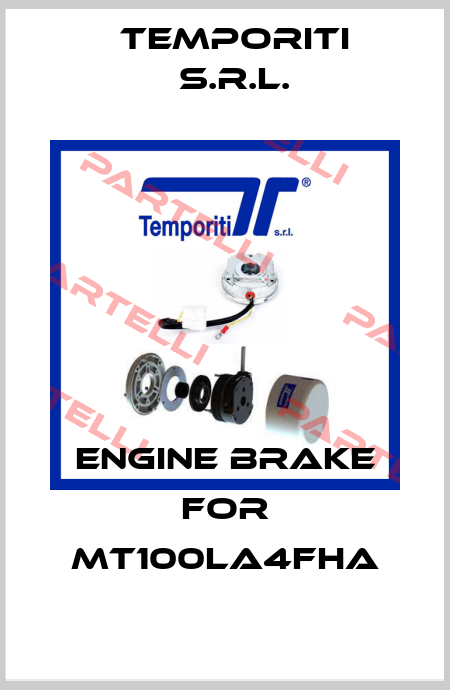 Engine brake for MT100LA4FHA TEMPORITI Electromagnetic disc brakes
