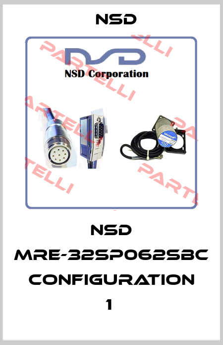 NSD MRE-32SP062SBC CONFIGURATION 1  Nsd
