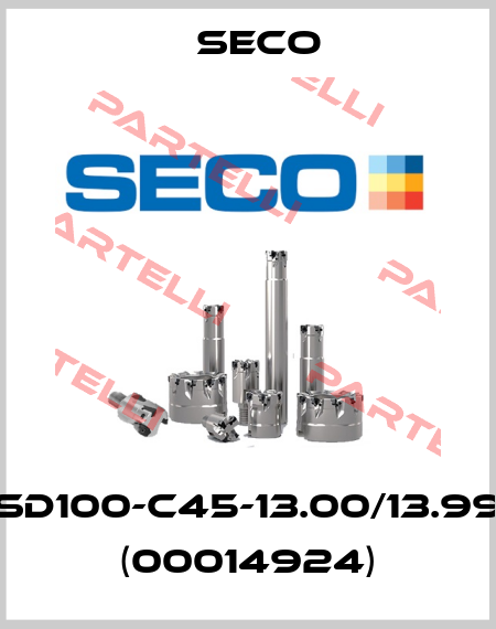 SD100-C45-13.00/13.99 (00014924) Seco