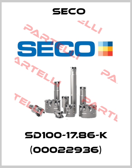 SD100-17.86-K (00022936) Seco