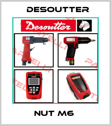 NUT M6  Desoutter